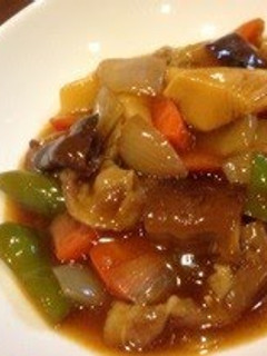 A picture of Tender Authentic Sweet and Sour Pork at Home.