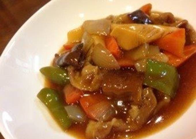 Tender Authentic Sweet and Sour Pork at Home