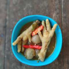 รูปของ Cilok ceker sambel kuah pedass
