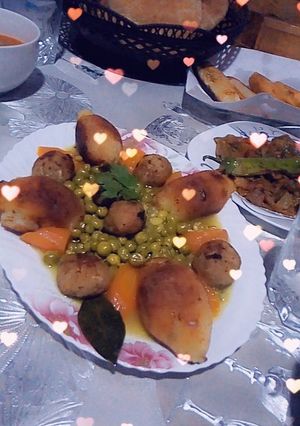 صورة لوصفة كريات البطاطا(الكبة)