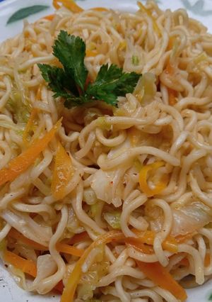 Foto resep Mie nyemek pedas