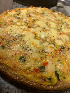 Una foto de Tarta de verduras y quesos