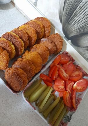 عکسی از دستور فلافل خانگی