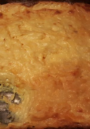 A picture of Cheesy Hash Browns.