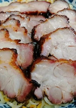 รูปของ บะหมี่หมูแดงย่างรมควัน