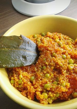A picture of Spiced Quinoa in Tomato Sauce.