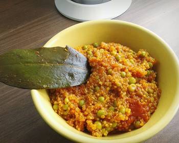 Ultimate Prepare Recipe Spiced Quinoa in Tomato Sauce Yummy