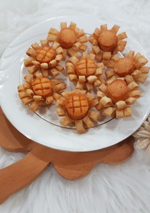 Foto resep Bunga Sosis Pangsit