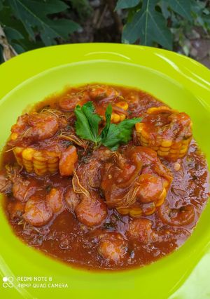 Foto resep Udang Asam Manis Pedas