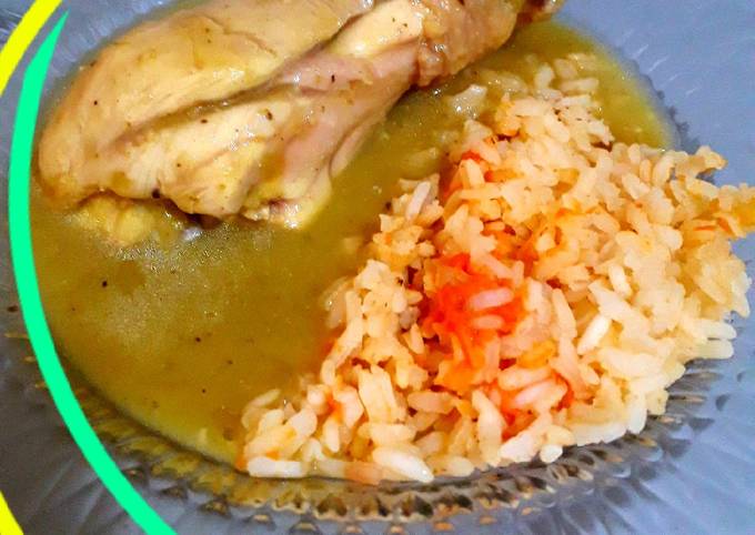 Pollo en salsa verde Receta de Mar Avalos- Cookpad
