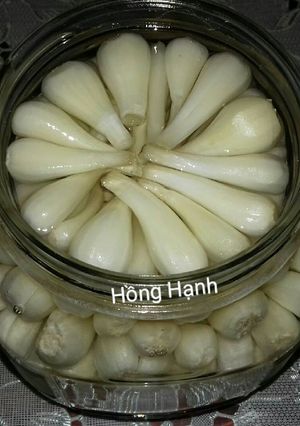 Hình của món Củ Kiệu Ngâm Chua Ngọt.