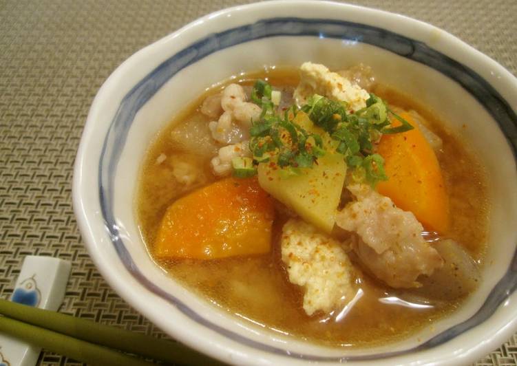 Recipe of Perfect My Pork Miso Soup