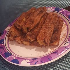 A picture of Nutella French Toast Rolls.