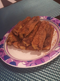 A picture of Nutella French Toast Rolls.
