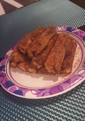 A picture of Nutella French Toast Rolls.