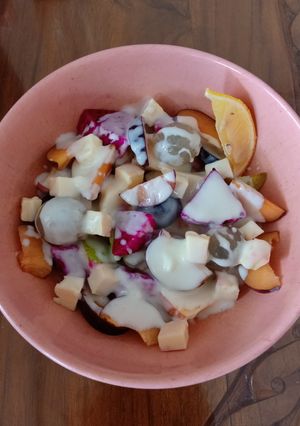 Foto resep Happiness fruits salad