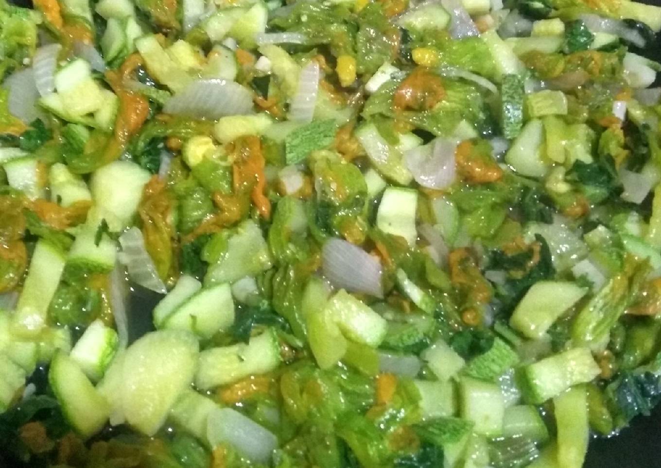 Flor de calabaza para quesadillas!!
