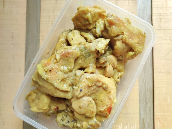 Langkah Gampang Menyiapkan Resep Ungkep Ayam Bumbu Kemiri yang Uenak Anti Ribet, Bikin Ngiler