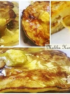 A picture of Perfect banana pancake ♡.