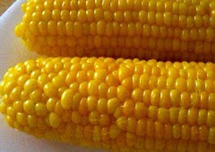 Recipe of Favorite My Way to Deliciously Boil Corn on the Cob
