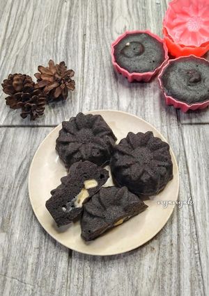 Foto resep Bolu Kukus Ketan Hitam Keju