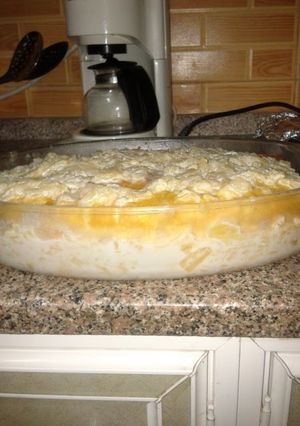 A picture of My version of the Better than Sex Cake.