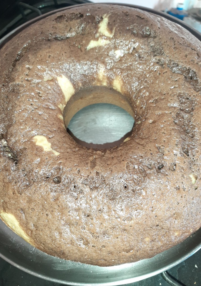 Una foto de Bizcochuelo marmolado