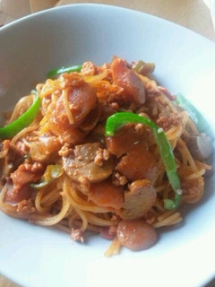 A picture of Easy Nostalgic Kissaten Style Pasta Napolitan - For Bento Too.