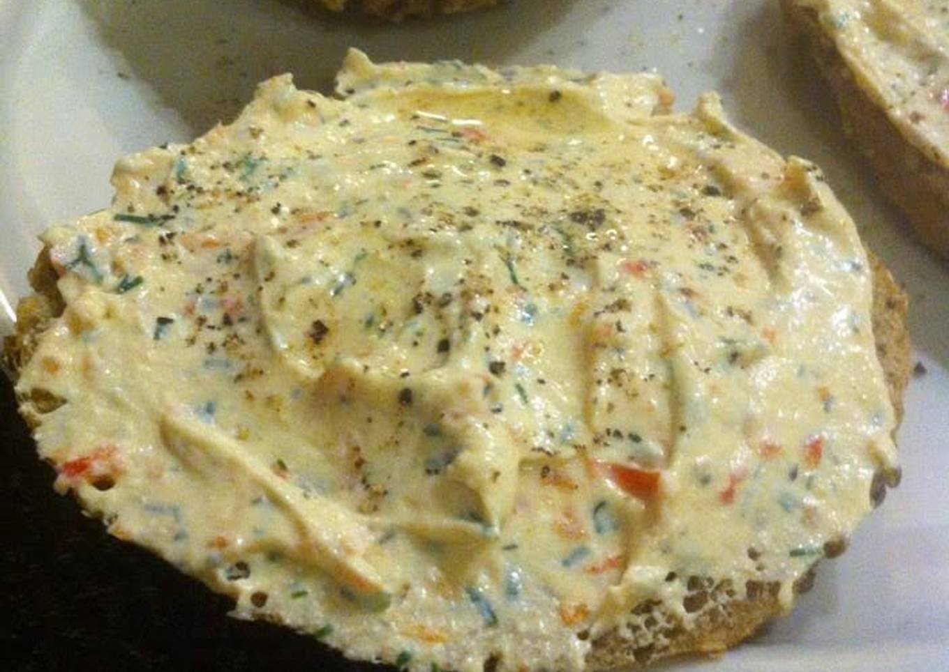 Paprika And Salmon Paste
