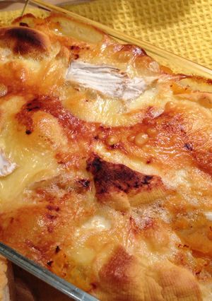 A picture of Butternut Gratin With Reblochon.