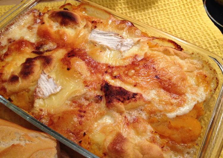 Step-by-Step Guide to Cook Delicious Butternut Gratin With Reblochon