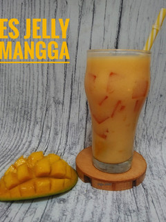 Foto resep Es Jelly Mangga