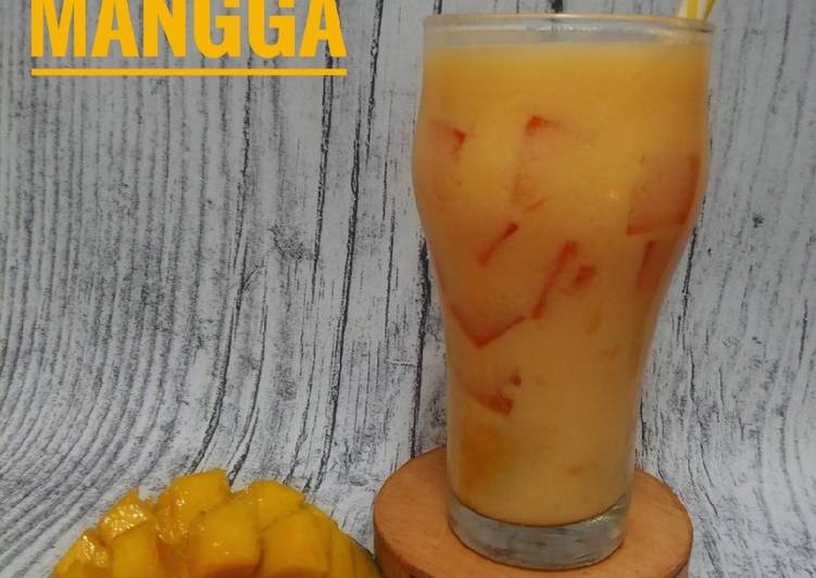 Cara Membuat Es Jelly Mangga wajib dicoba