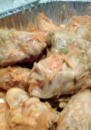 A picture of Stuffed Cabbage (Romanian Style).