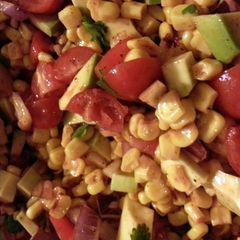 A picture of Healthy Avocado Corn & Tomato Salad.