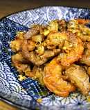 Tôm thịt rim ngẫu hứng