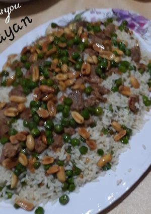 صورة لوصفة الرز بالبازيلا السورية
