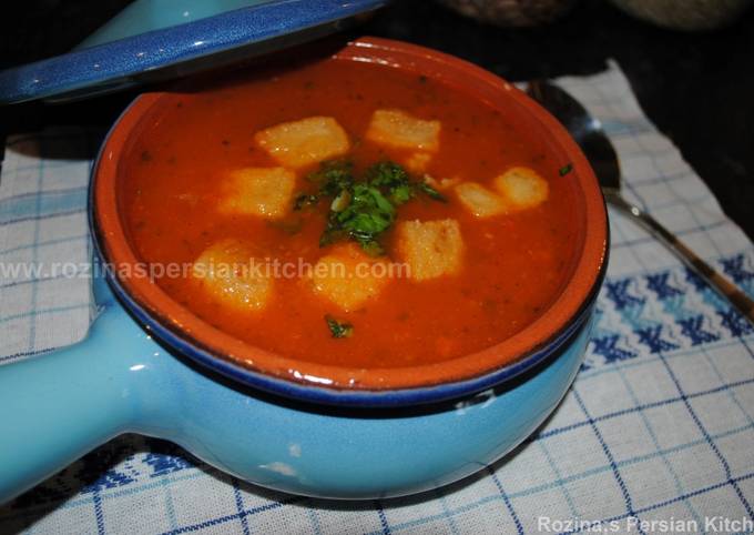 Recipe of Homemade Tomato soup