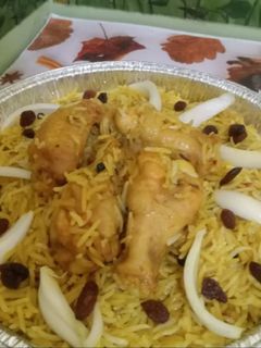 Foto resep Nasi kebuli ayam rice cooker