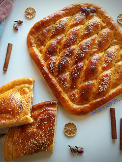 عکسی از دستور نان روغنی (نان محلی)