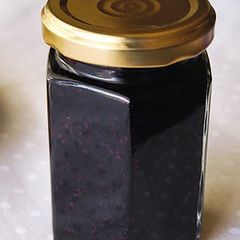 A picture of Huckleberry Jam.