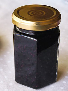 A picture of Huckleberry Jam.