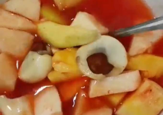 Cara membuat Asinan buah bogor Cara membuat Asinan buah bogor