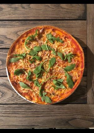 Una foto de Masa para pizza sin huevo