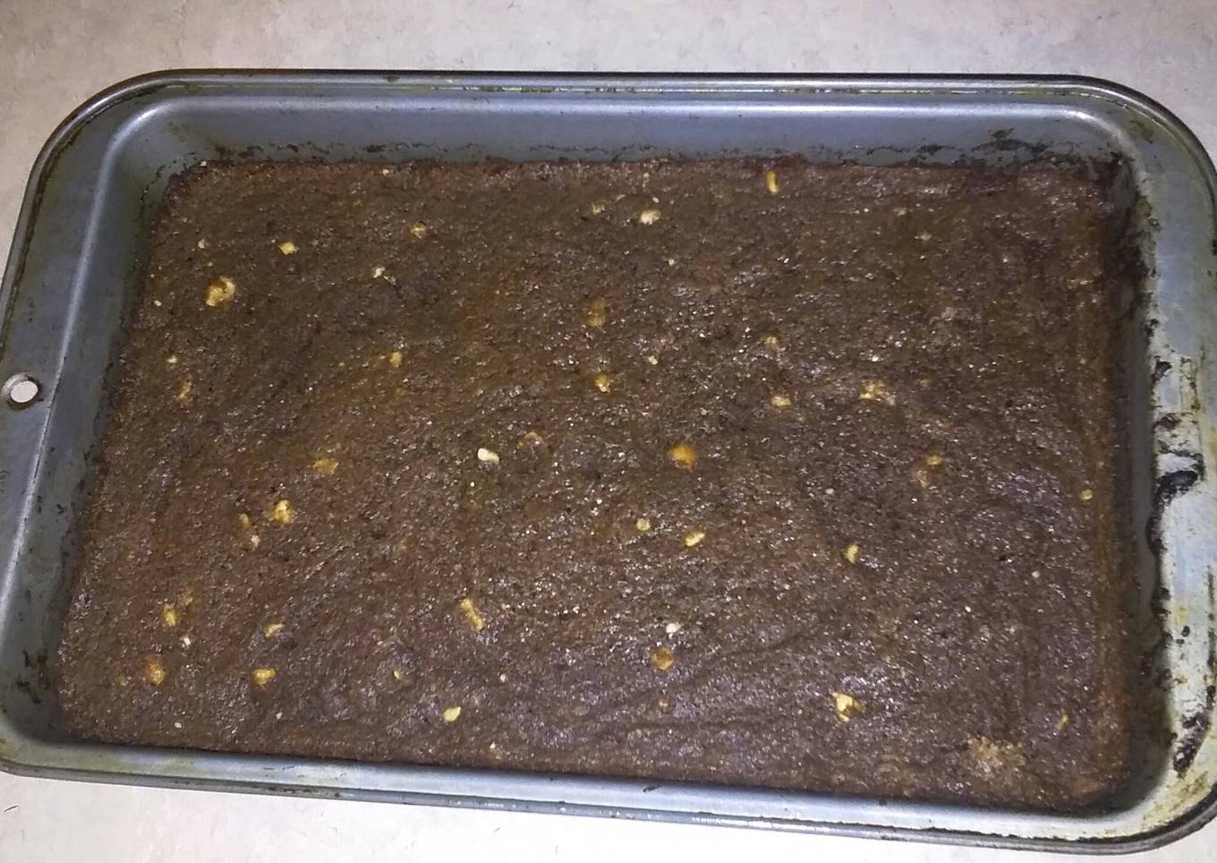 Chocolate peanut butter brownies
