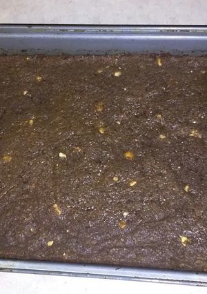 A picture of Chocolate peanut butter brownies.