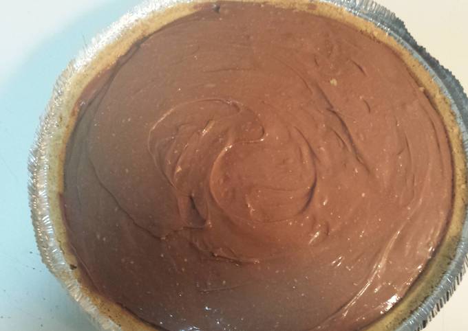 No Fuss Nutella Cheesecake