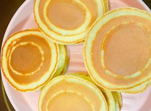 Hình của món Bánh rán nhân milo.