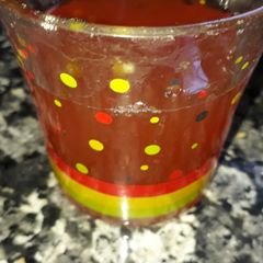 A picture of Jaggery sharbat.