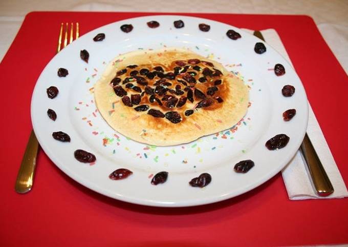 Step-by-Step Guide to Prepare Homemade Valentine's Day Pancake